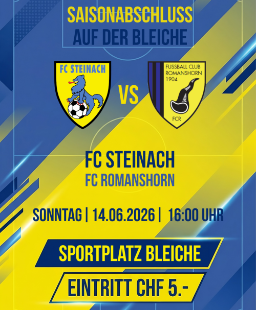 Plakat FC Steinach Spieltag (7)